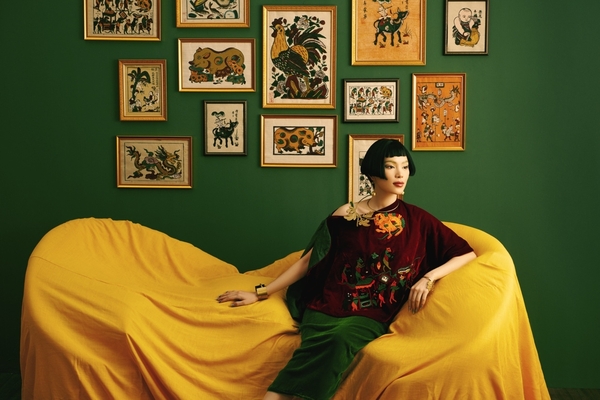 Tiệm Thơ đưa tranh dân gian Đông hồ vào trong Bộ Sưu Tập